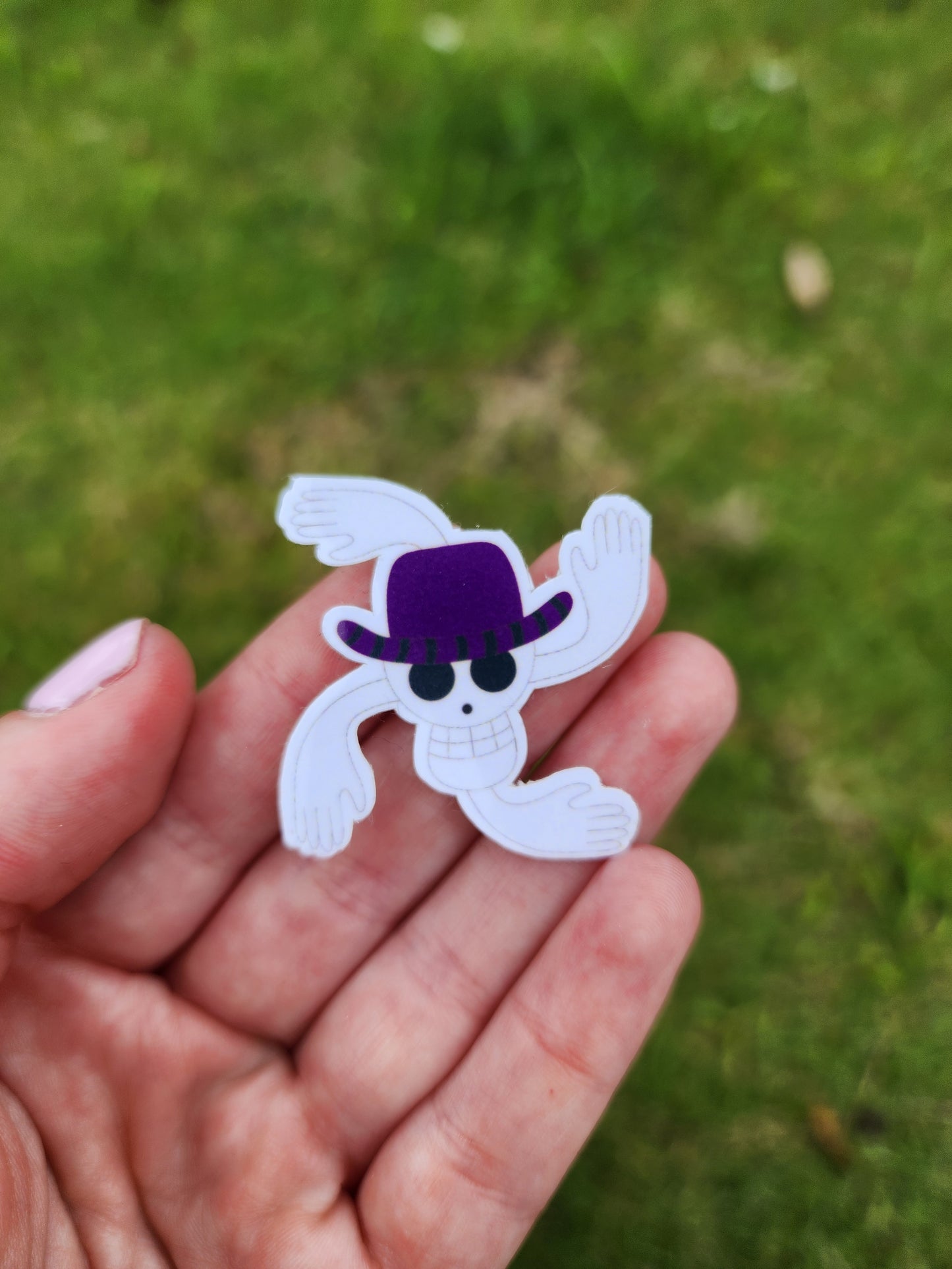 Jolly Roger Pirate Friends Mini Sticker