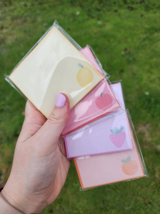 Petite Fruits Sticky Notes