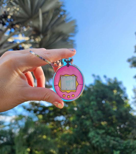 90’s Virtual Pet Acrylic Keychain