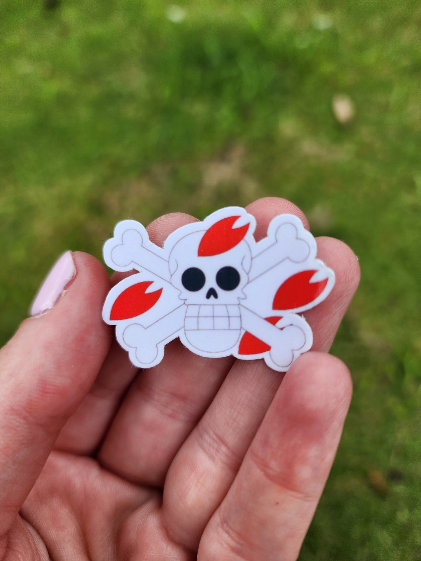 Jolly Roger Pirate Friends Mini Sticker