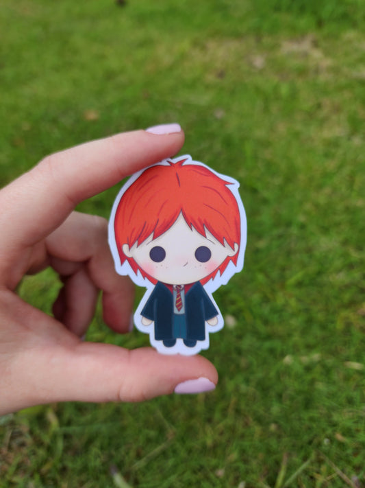 HP Wizard red hair boy Sticker